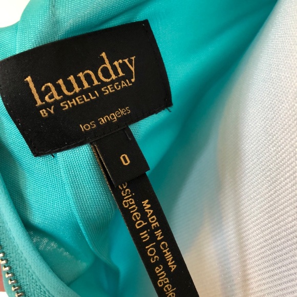 Laundry by Shelli Segal Embellished Chiffon Gown - Picture 7 of 8